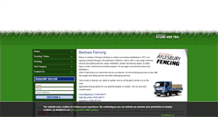 Desktop Screenshot of barlowsfencing.co.uk